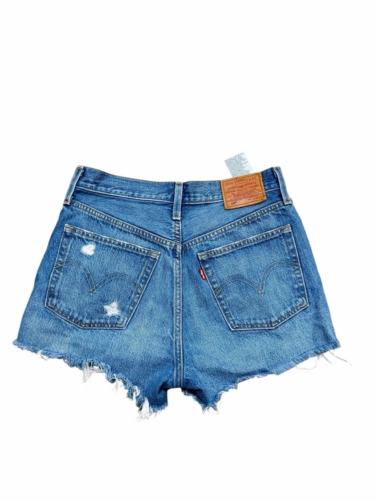 Levi's Pants - Levi’s Premium 501 Distressed Raw Hem Denim Shorts W26